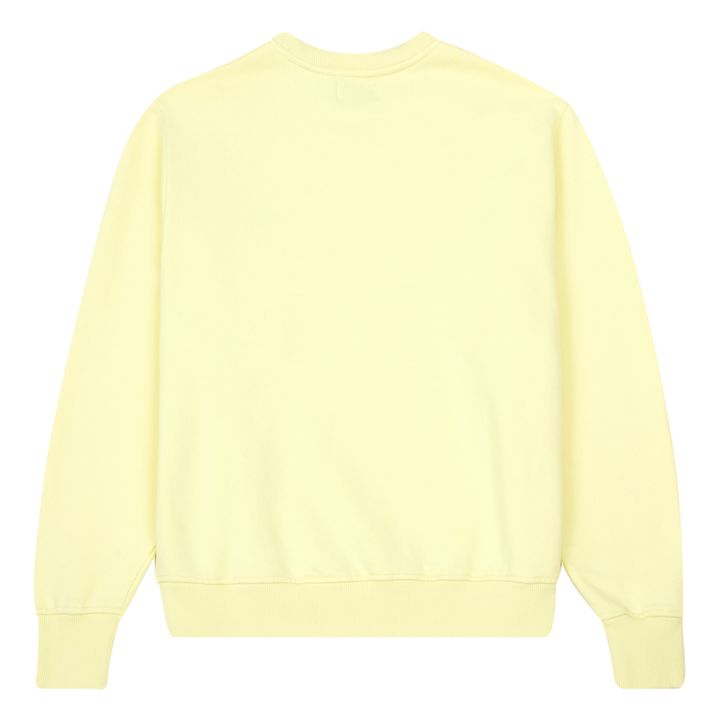 Encore Organic Cotton Sweatshirt Giallo chiaro- Immagine del prodotto n°2