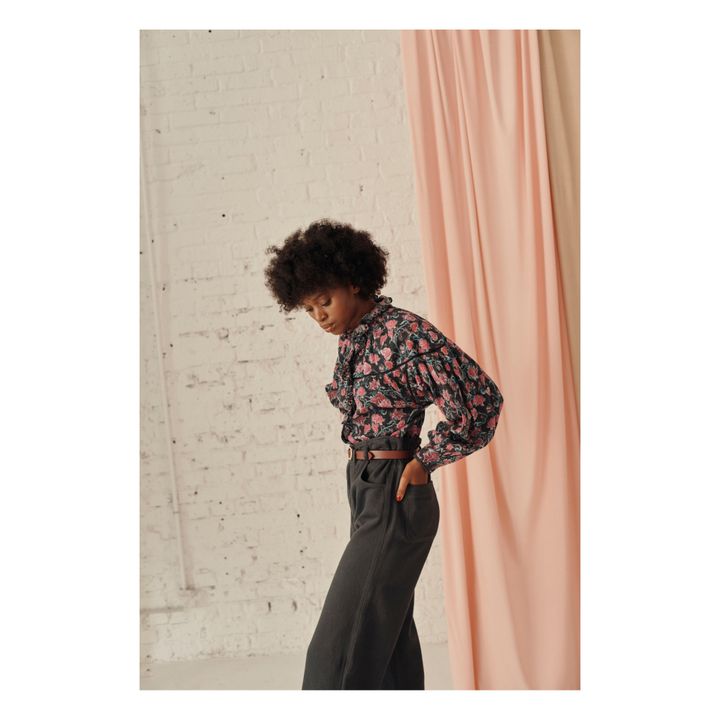 Lisoo Organic Cotton Blouse - Women’s Collection - Nachtblau- Produktbild Nr. 4