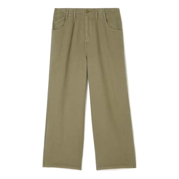 Serge Trousers - Women's collection | Salvia- Immagine del prodotto n°0