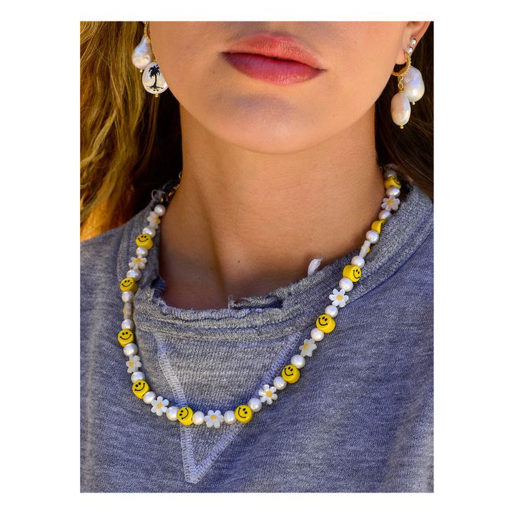 Collier Here Comes Sunshine | Jaune- Image produit n°3