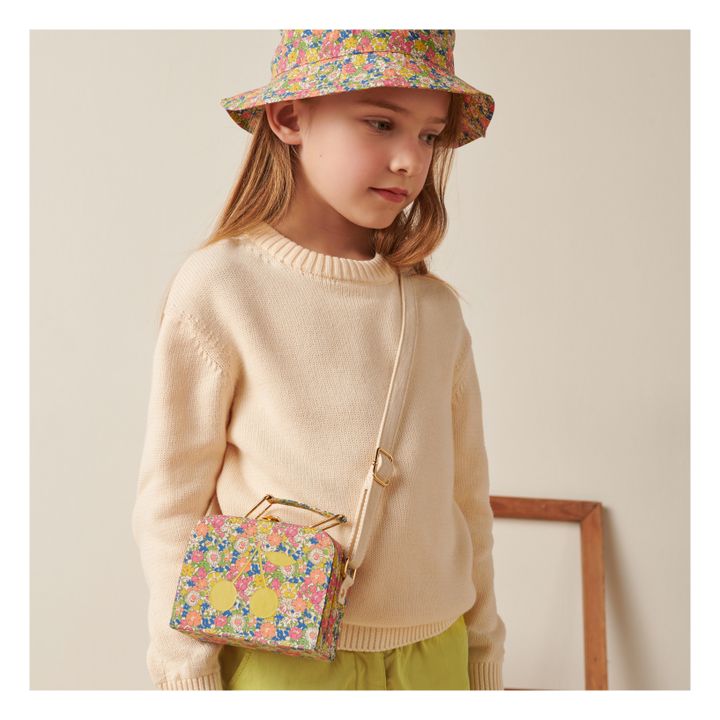 Sac Coton Bio Liberty Exclusif Aimane Rose- Image produit n°1