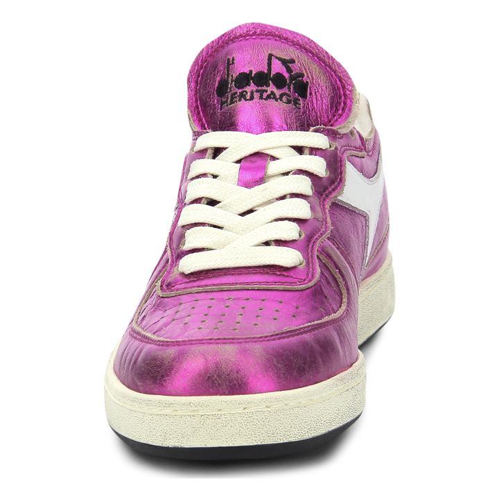 WN Row Cut Silver Used Sneakers | Fuscia- Immagine del prodotto n°2