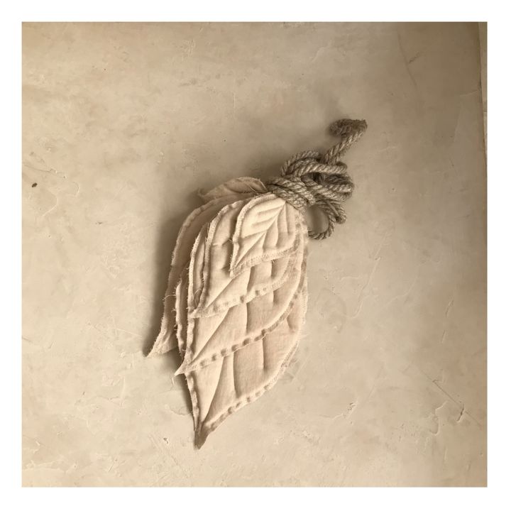 Linen Leaf Garland | Ivory- Product image n°3