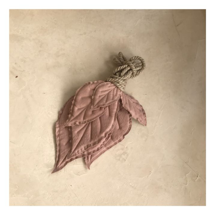 Linen Leaf Garland Pink- Product image n°1