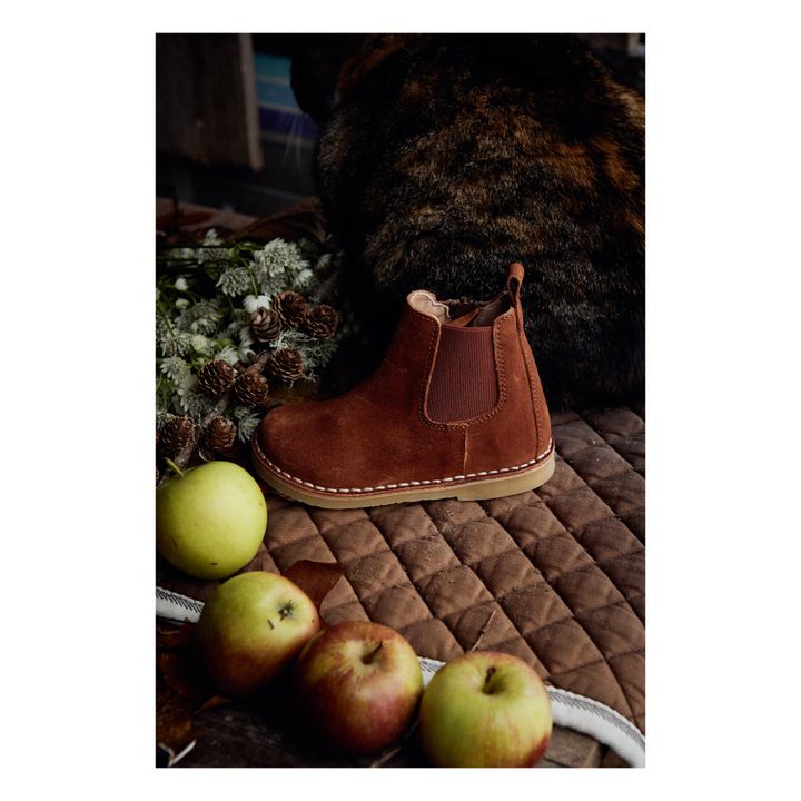 Chelsea Suede Ankle Boots Camel- Imagen del producto n°1
