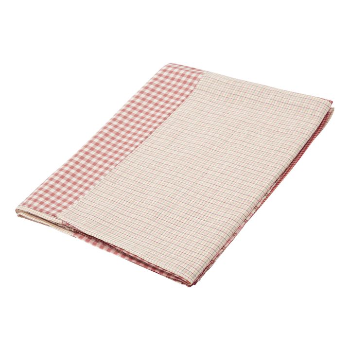 Tovaglia Patchwork in cotone | Rosa- Immagine del prodotto n°2
