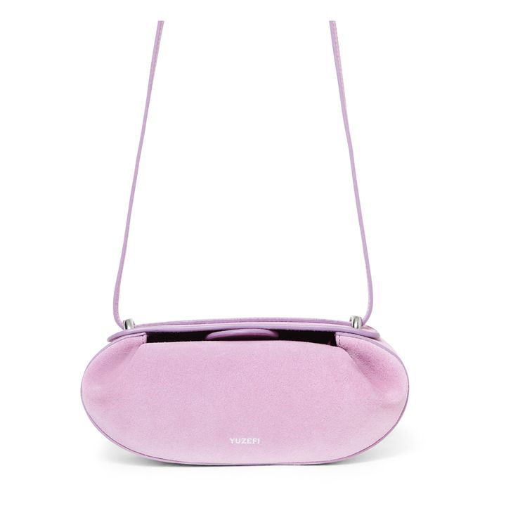 Dinner Roll Suede Bag | Violeta- Imagen del producto n°3