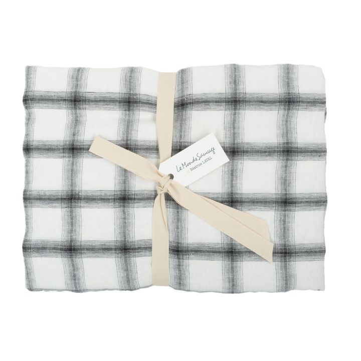 Highlands Washed Linen Pillowcase | Blanco- Imagen del producto n°5