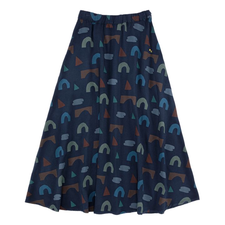 Playful Ecovero Viscose Skirt - Women’s Collection | Nachtblau- Produktbild Nr. 0