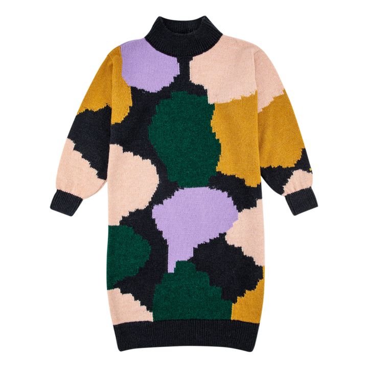 Colourblock Knit Dress - Women’s Collection Nachtblau- Produktbild Nr. 0