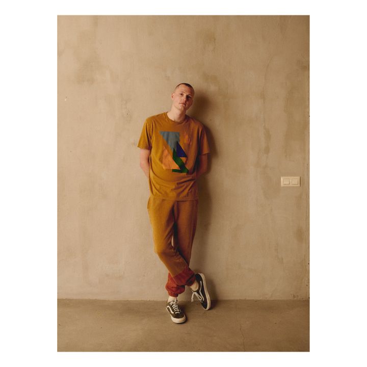 Organic Cotton Geometric T-shirt - Adult Collection | Ocre- Imagen del producto n°1