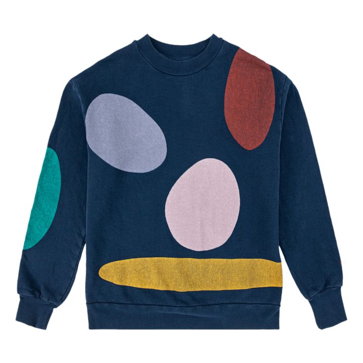Fun Capsule Organic Cotton Sweatshirt - Women’s Collection | Blue- Product image n°0