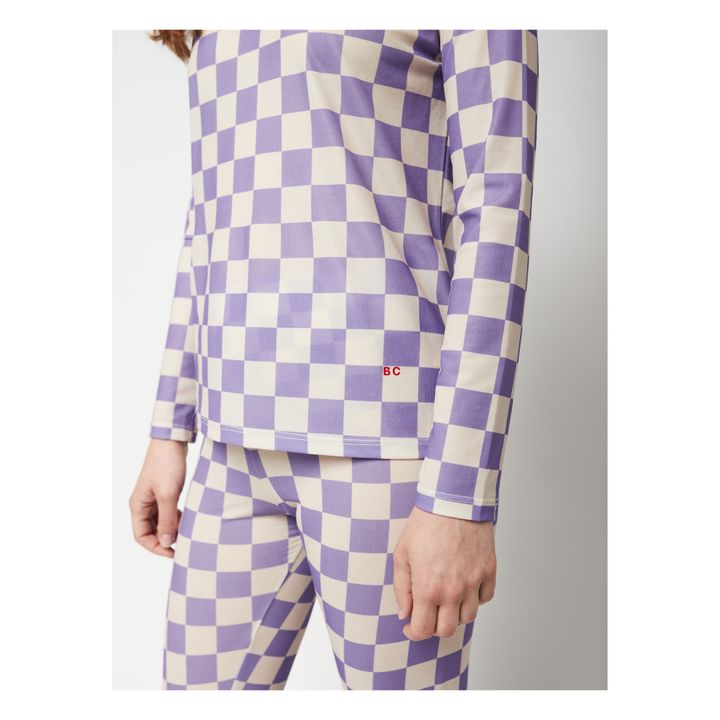 Fun Capsule Checked Turtleneck - Women’s Collection | Malva- Imagen del producto n°6