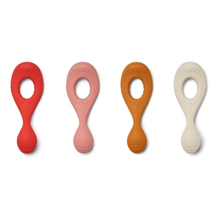 Liva Silicone Spoons - Set of 4 | Rojo- Imagen del producto n°2