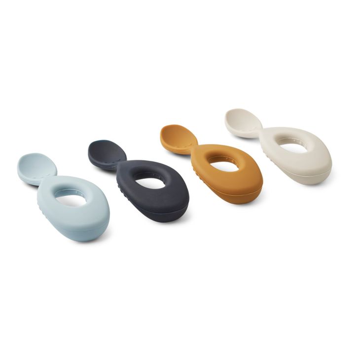Liva Silicone Spoons - Set of 4 | Azul- Imagen del producto n°1