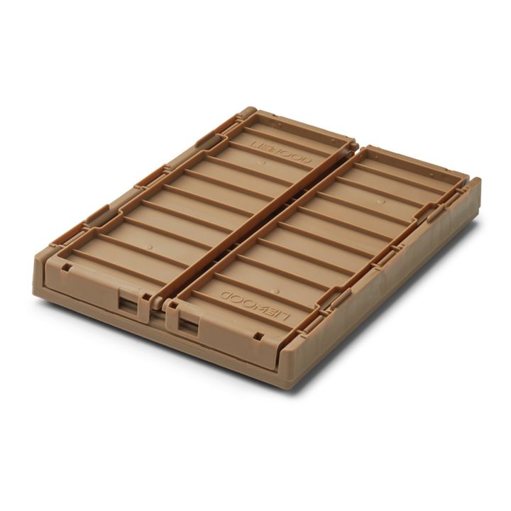 Weston Collapsible Storage Crates with Lid - Set of 2 Marrón- Imagen del producto n°2