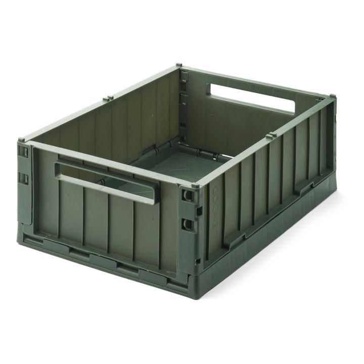 Weston Collapsible Crate Dark green- Product image n°0