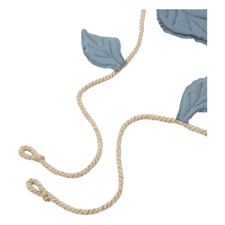 Linen Leaf Garland Blue- Product image n°3