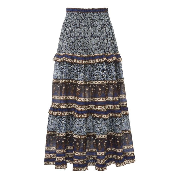 Ivette Frill Skirt Nero- Immagine del prodotto n°4