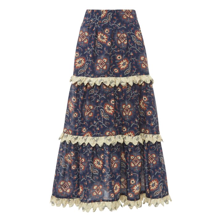 Robina Frill Skirt Navy- Produktbild Nr. 0