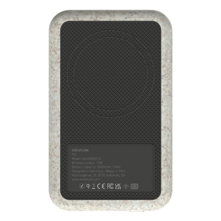 Caricatore wireless per telefono ToCharge QI CARE | Grigio perla- Immagine del prodotto n°2