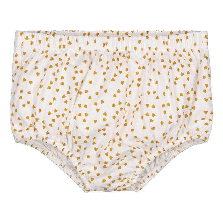 Tosca Jersey Mini Heart Bloomers | Giallo senape- Immagine del prodotto n°0