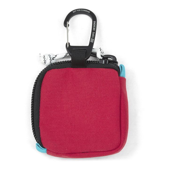 Square Recycled Nylon Bag | Rojo- Imagen del producto n°1