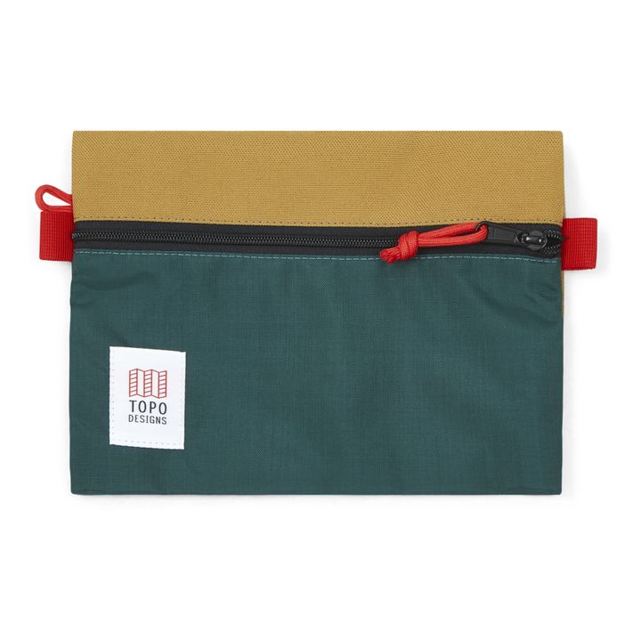 Pochette Medium Recyclée | Vert kaki- Image produit n°0