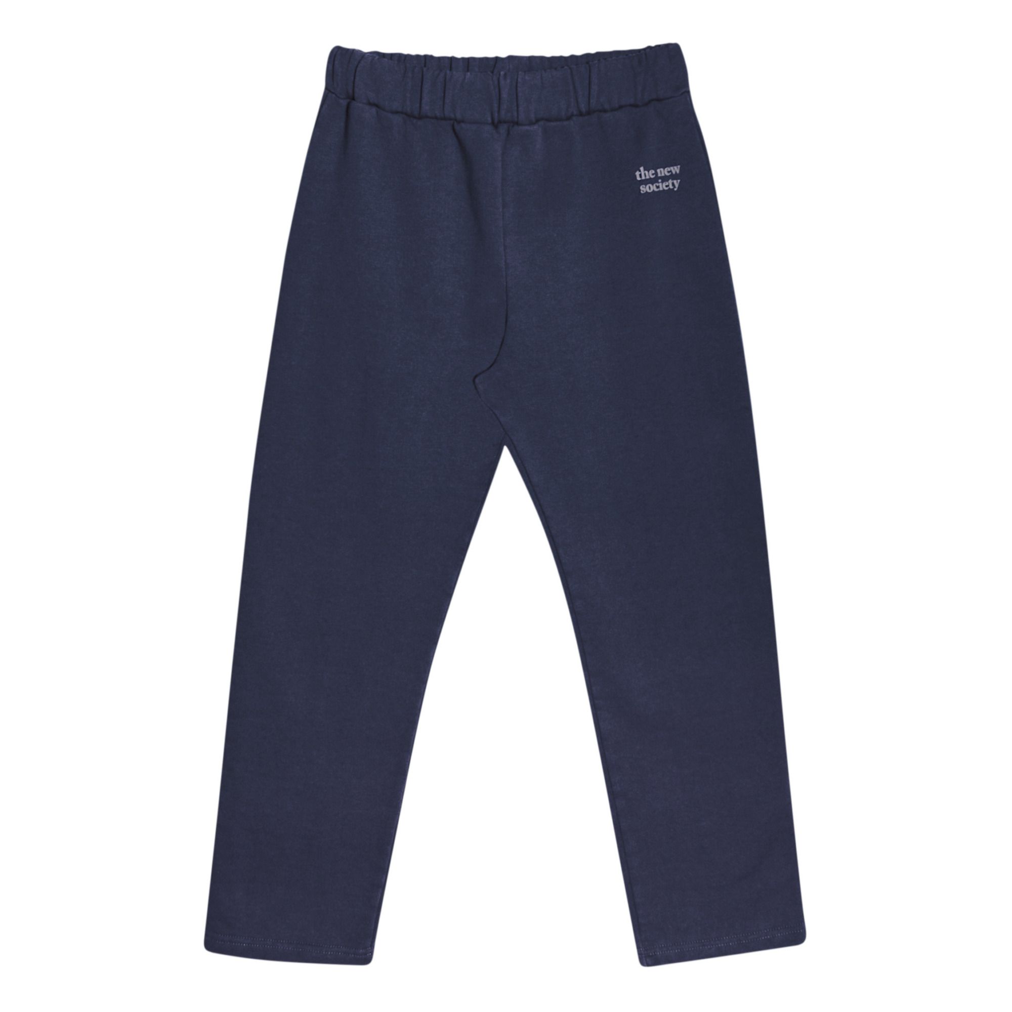 Flock Organic Cotton Logo Joggers Navy blue- Product image n°0