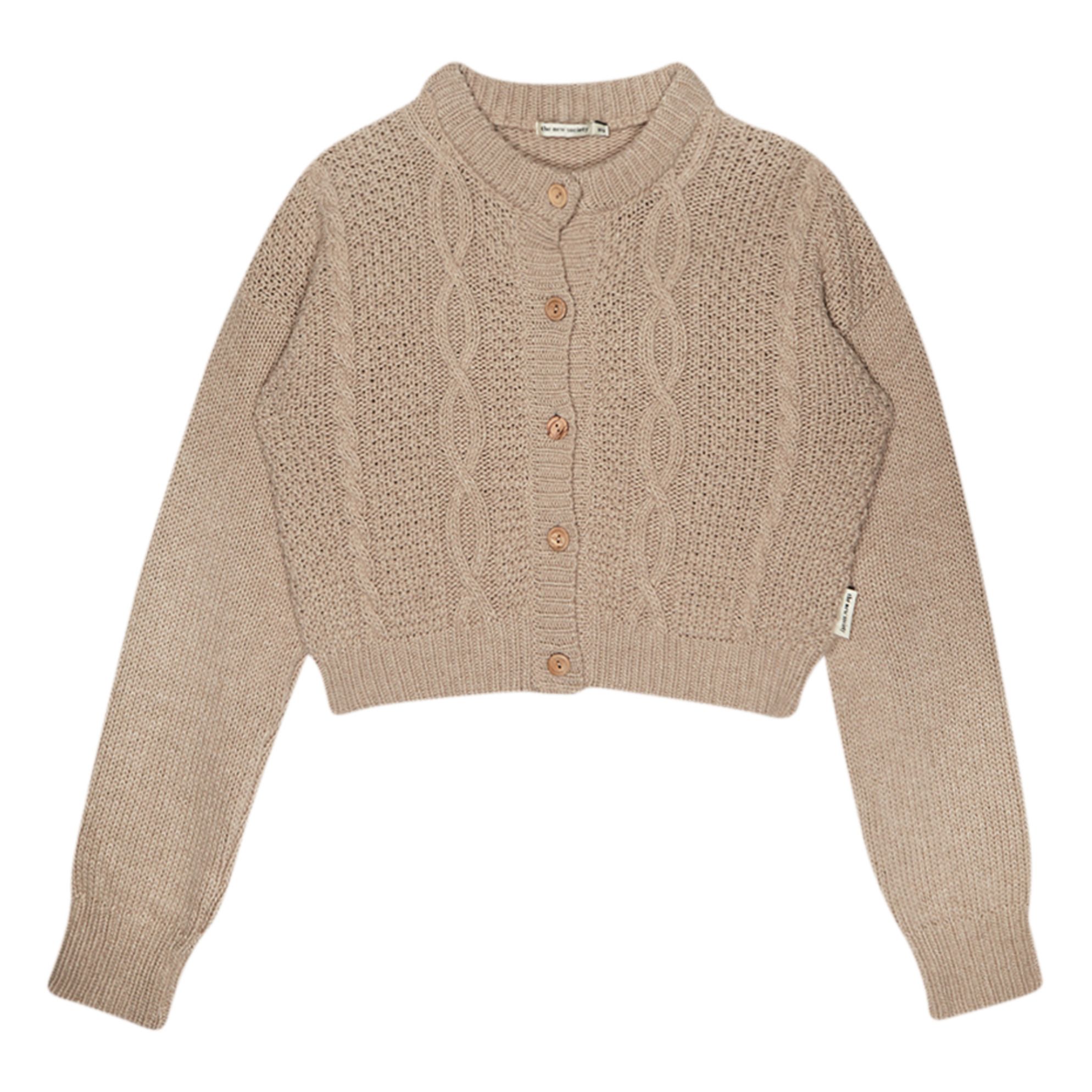 Enzo Cardigan | Beige- Product image n°0