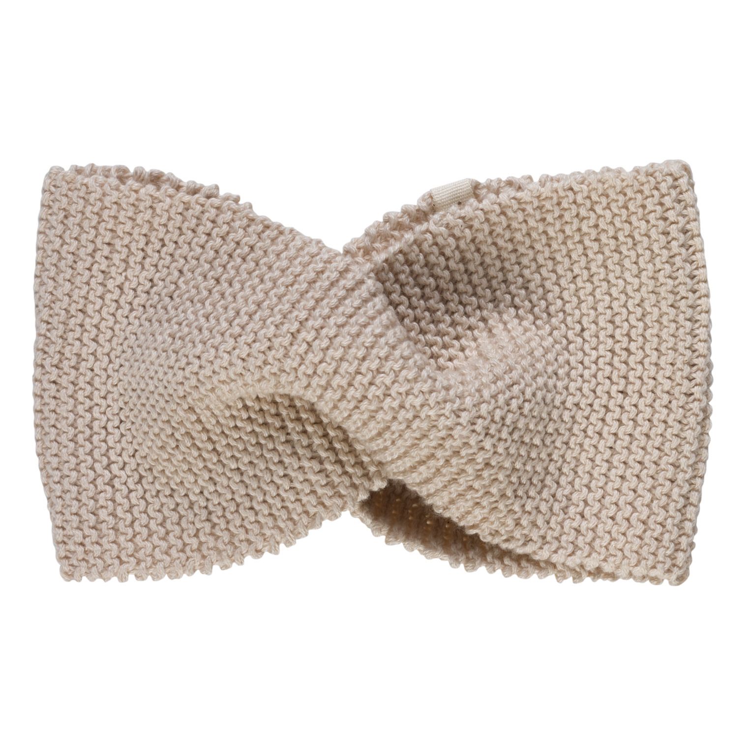 Teolinda Organic Cotton Knitted Headband | Ecru- Immagine del prodotto n°0