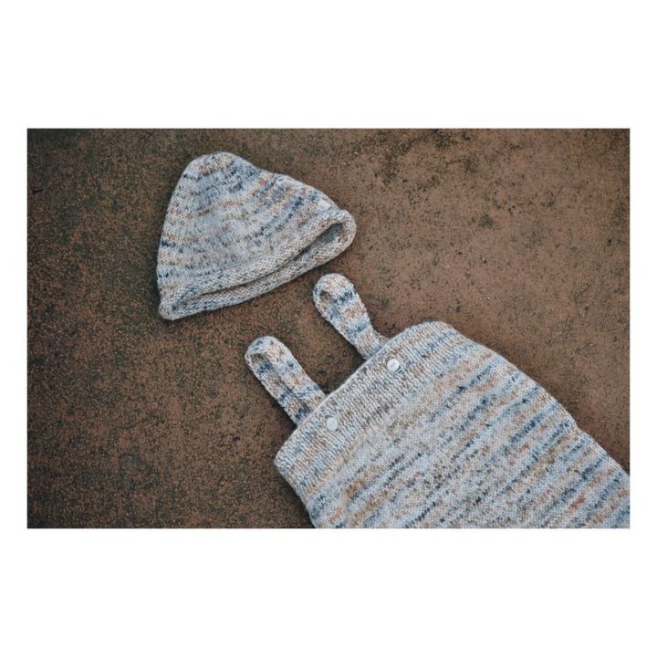 Bento Organic Cotton Knitted Newborn Set | Gris Jaspeado- Imagen del producto n°2
