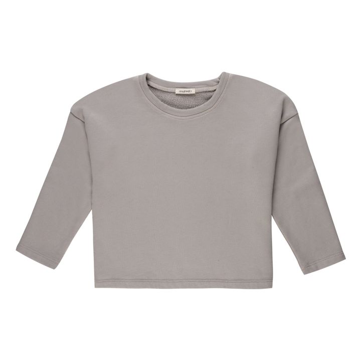 Eduardo Organic Cotton Sweatshirt | Gris- Imagen del producto n°0