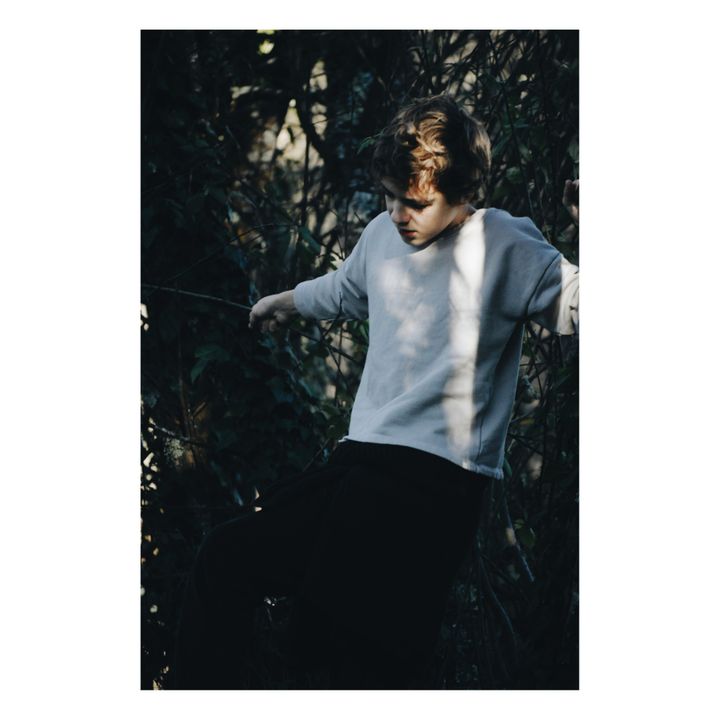 Eduardo Organic Cotton Sweatshirt | Gris- Imagen del producto n°1