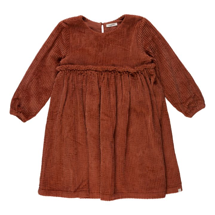 Juliana Organic Cotton Dress | Rostfarben- Produktbild Nr. 0