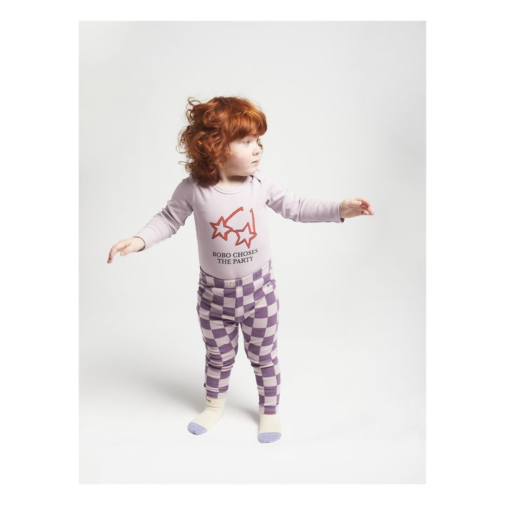 Glasses Baby Bodysuit - Fun Capsule | Mauve- Produktbild Nr. 1
