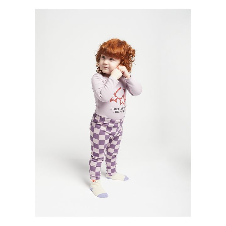 Glasses Baby Bodysuit - Fun Capsule | Mauve- Produktbild Nr. 2