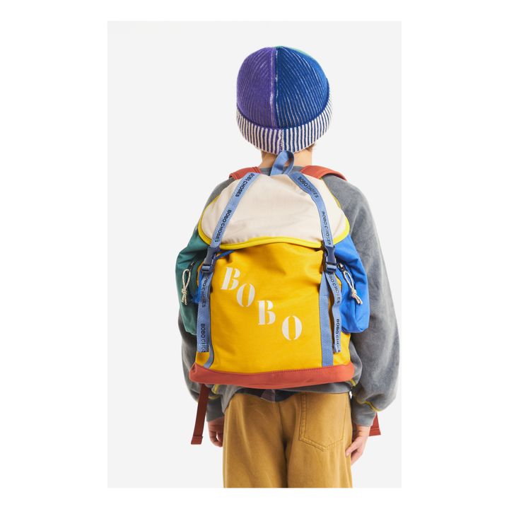 Organic Cotton Bobo Backpack Yellow- Product image n°1