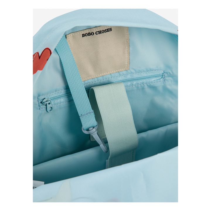 Recycled Material Rooster Backpack Azzurro- Immagine del prodotto n°3
