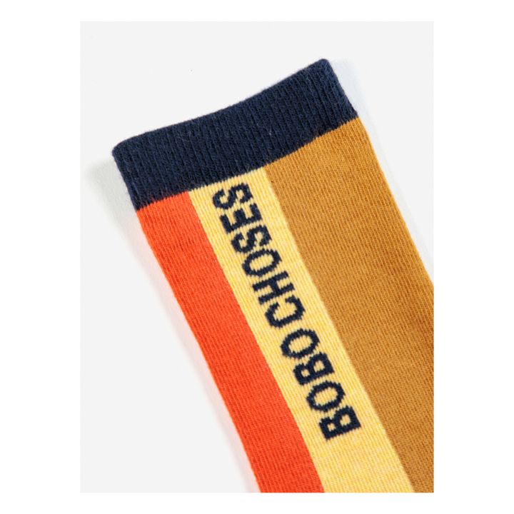 Calcetines altos Colorblock | Azul- Imagen del producto n°2