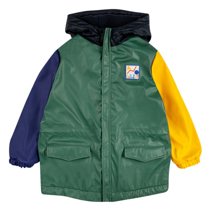 Chubasquero impermeable Materiales reciclados | Verde- Imagen del producto n°0
