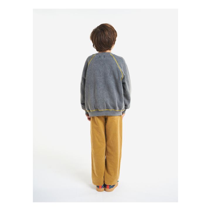 Sweatshirt aus Bio-Baumwolle "Forever Now" | Grau Meliert- Produktbild Nr. 4