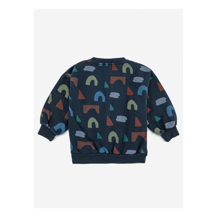 Organic Cotton Playful Sweatshirt | Midnight blue- Product image n°7