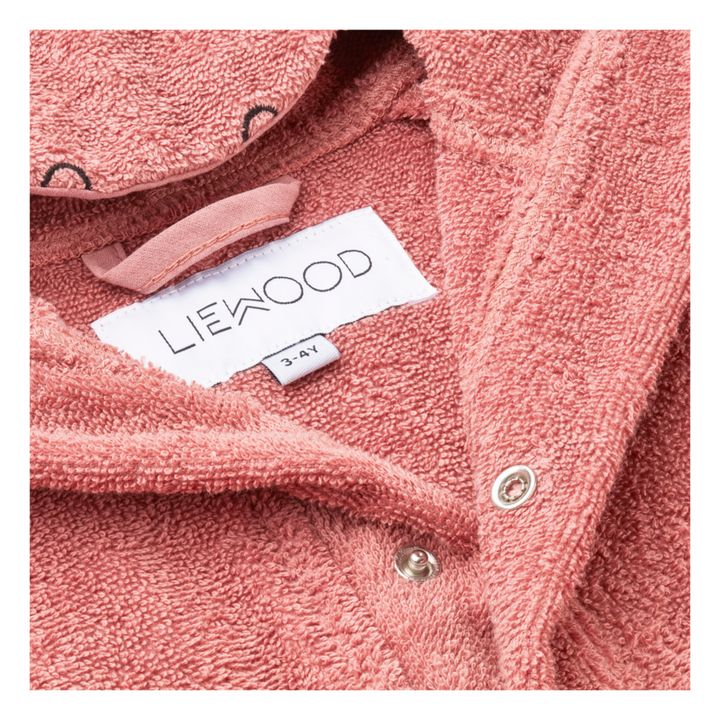 Lily Organic Terry Cloth Bathrobe | Rot- Produktbild Nr. 1