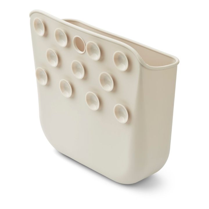 Moss Silicone Bath Storage Basket | Sand- Product image n°1