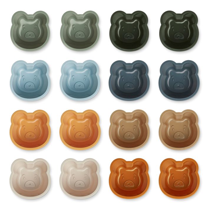 Tilo Silicone Cupcake Moulds - Set of 16 Green- Product image n°1