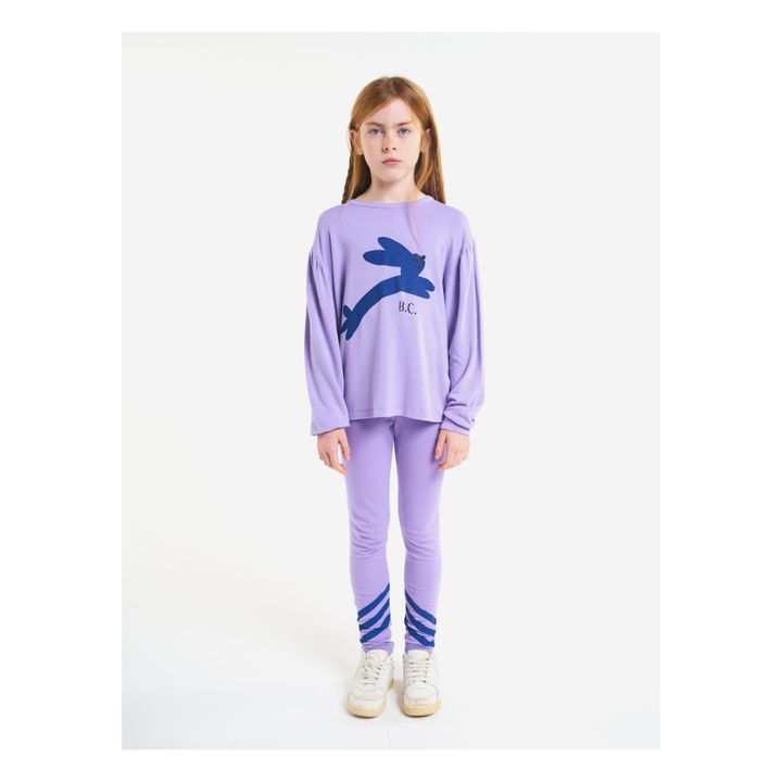 Balloon Sleeve Rabbit T-shirt Malva- Imagen del producto n°2