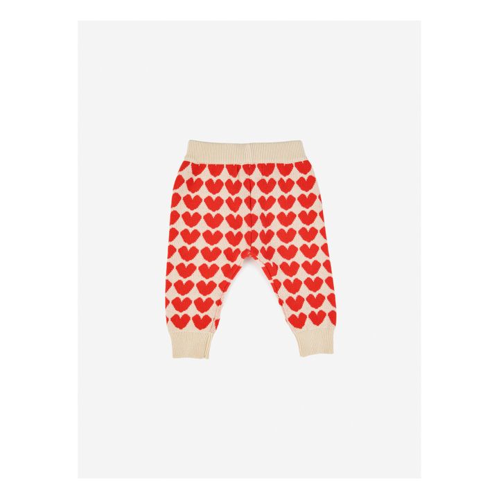 Sarouel Tricot Cœurs Rouge- Image produit n°3