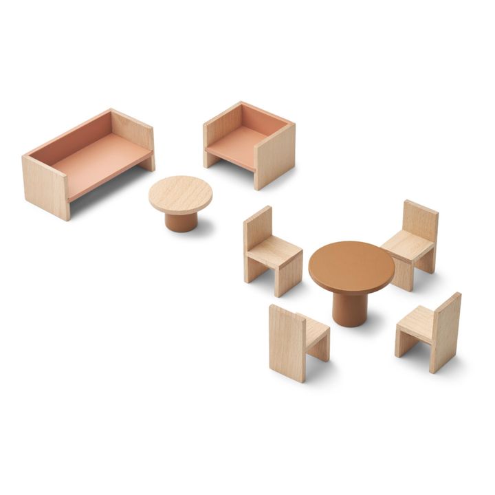 Doll’s House Living Room Furniture Set | Rosa- Imagen del producto n°0