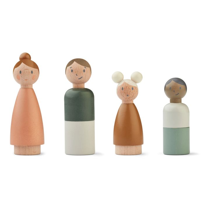 Lotta Wooden Dolls - Set of 4- Product image n°0